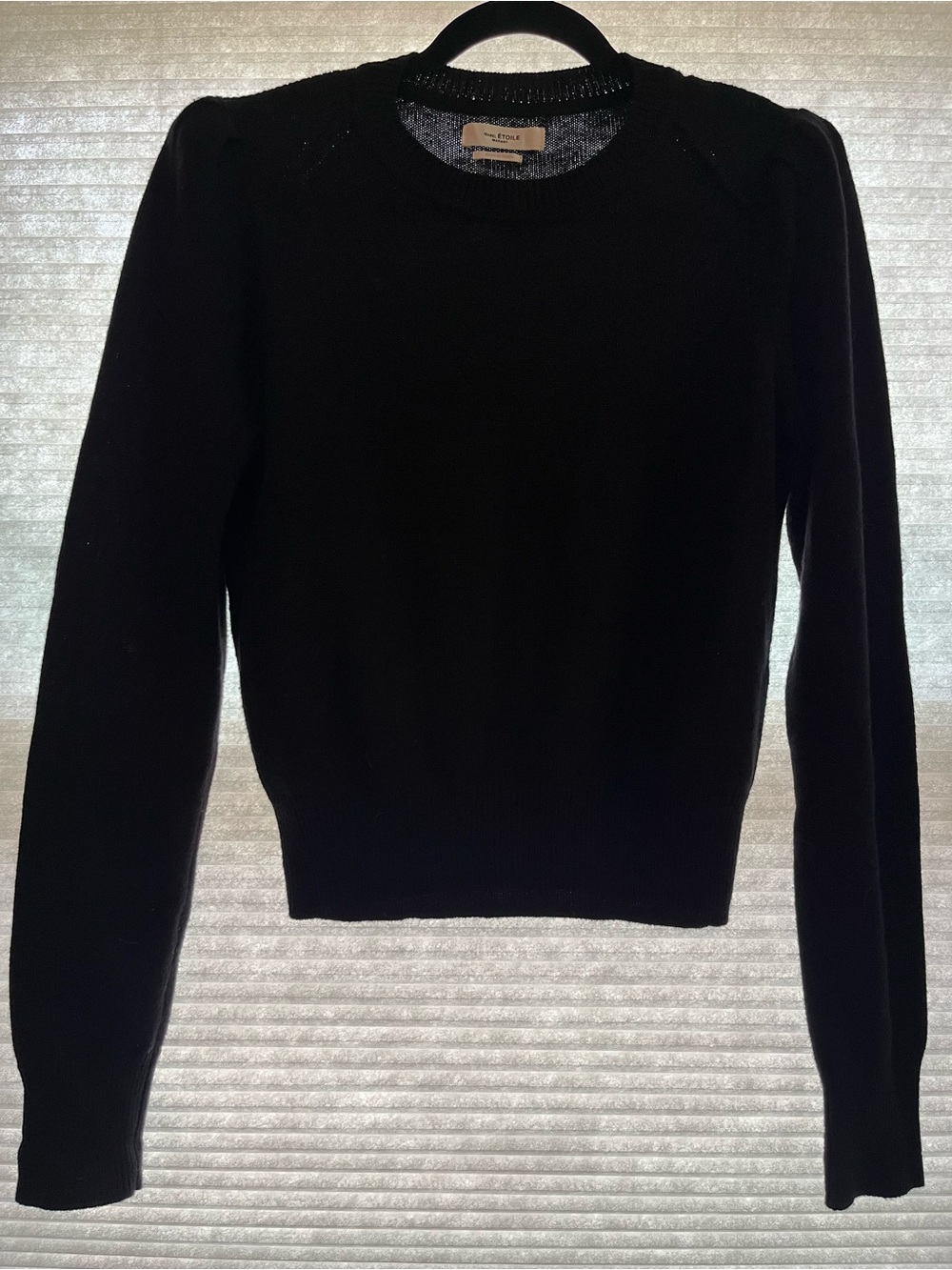 Black Crew Neck Sweater - Women